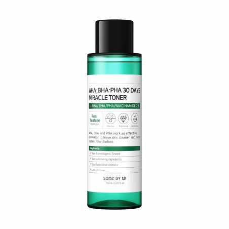 Some by Mi AHA BHA PHA 30 Days Miracle Toner 150ml Some by Mi AHA BHA PHA 30 Days Miracle Toner 150ml