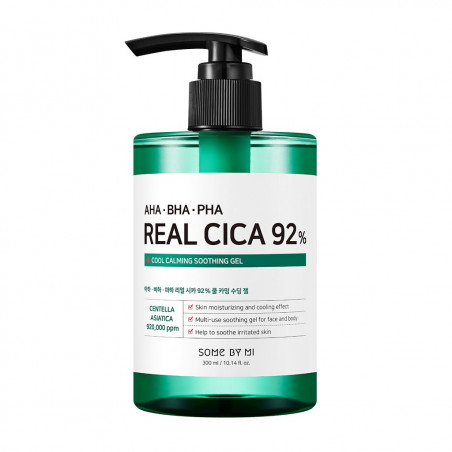Some by Mi AHA BHA PHA Real Cica 92% Cool Calming Soothing Gel 300ml Some by Mi AHA BHA PHA Real Cica 92% Cool Calming Soothing Gel 300ml