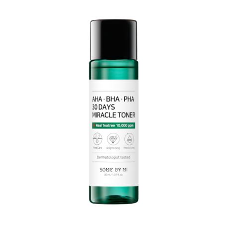 Some by Mi AHA BHA PHA 30 Days Miracle Toner 30ml Some by Mi AHA BHA PHA 30 Days Miracle Toner 30ml