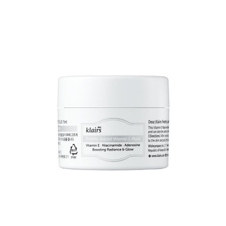 DEAR KLAIRS Freshly Juiced Vitamin E Mask 15ml DEAR KLAIRS Freshly Juiced Vitamin E Mask 15ml